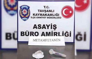 Tavşanlı’da bir kişinin üzerinde uyuşturucu...