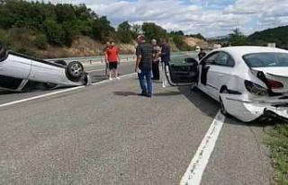 Tekirdağ’da trafik kazası: 2 yaralı