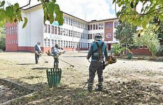 Tekkeköy Belediyesi okulları yeni öğretim yılına...
