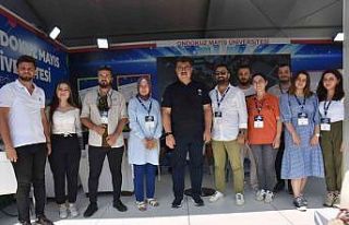 TEKNOFEST’te OMÜ standına yoğun ilgi