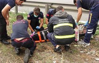 TEM’de otobüs kazası: Çok sayıda yaralı var