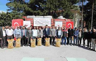 Tepebaşı çiftçisine yüzde 75 hibeli 30 ton arpa...