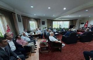 TESK heyetinden Erzurum Esnaf ve Sanatkârlar Odaları...