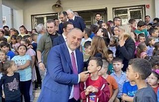 TPAO’nun bir ilkokulda yaptırdığı kütüphane...