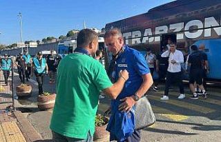 Trabzonspor, Kayseriye’ye gitti