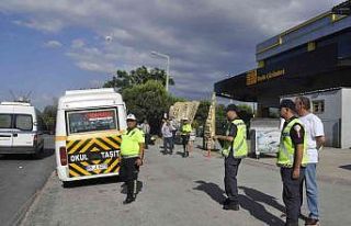 Turgutlu’da okul servis araçları denetlendi