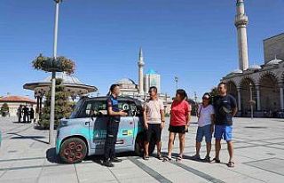 Turizm Zabıtası elektrikli araçlarla da hizmet...