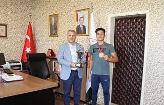 Türkiye birincisi Çağrı’nın hedefi Avrupa şampiyonu...