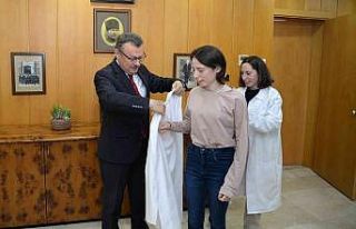 Uludağ Üniversitesi Tıp Fakültesini kazanan ikizlere...