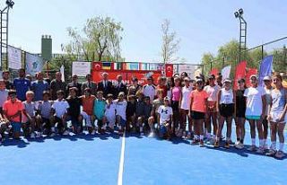 Uluslararası Erzincan Ergan Cup (Tennis Europe) Turnuvası...