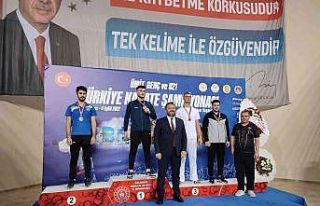 Ümit Genç ve U21 Türkiye Karate Şampiyonası’nda...