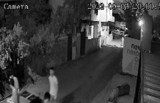 Ümraniye’de bekçiye yakalanan hırsızlar kaçarken...