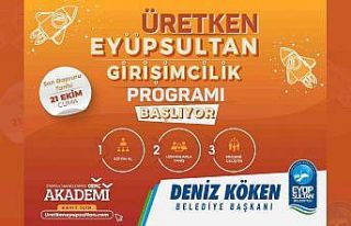 Üretken Eyüpsultan Girişimcilik Programı başlıyor