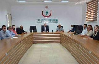 Uşak Sağlık Müdürü Akdağ başhekimlerle buluştu