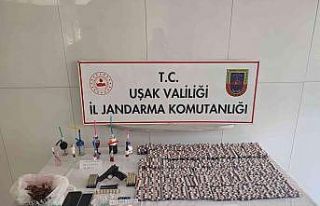 Uşak’ta 2 uyuşturucu ticareti yapan şahıs tutuklandı