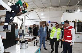 Vali Ayhan Haliliye’de yürütülen çalışmaları...