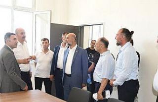 Vali Canalp, Batman Teknokent binasını ziyaret etti