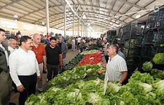 Vali Masatlı’dan pazar turu