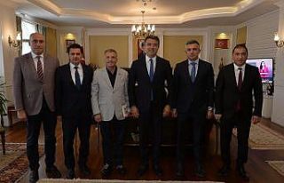 Vali Okay Memiş, Okul Sporları Federasyonu Başkanı...