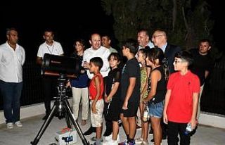 Vali Pehlivan Bilim Köyü’nde öğrencilerle buluştu