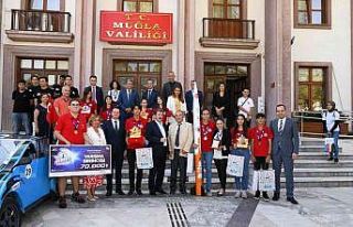 Vali Tavlı TEKNOFEST’te dereceye girenleri kabul...