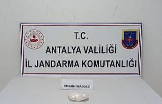 Valizden kokain çıktı