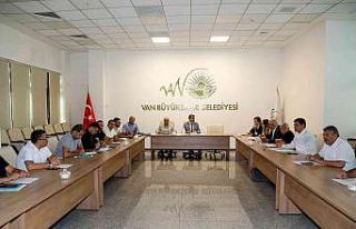 Van Büyükşehir Belediyesi Eylül Ayı UKOME Toplantısı...