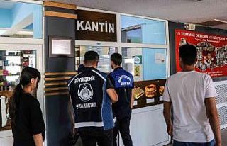 Van Büyükşehir zabıtasından okul kantinlerinde...