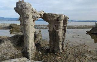 Van Gölü’nün doğa harikası mikrobiyalitleri...