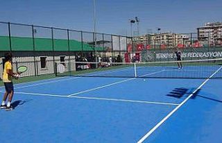 Van’da ’Akdamar Cup Uluslararası Tenis Turnuvası’...