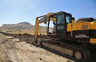 VASKİ imara yeni açılan alanlarda altyapı hizmeti...