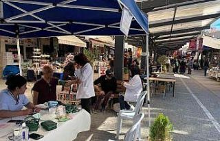 Vatandaşlara sağlık taraması yapıldı