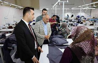 Yahyalılı kadınların ‘tekstil atölyesi’ mutluluğu