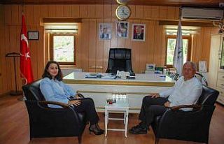 Yandımata’dan Başkan Çaylı’ya iade-i ziyaret