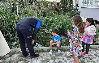 Yaralı martıya mahalleli sahip çıktı