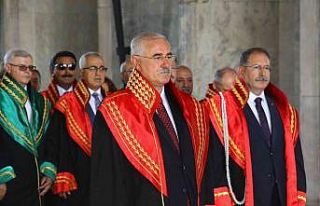 Yargıtay Başkanı Akarca ve beraberindeki heyet...