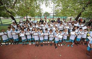 Yaz spor okullarında sezon sona erdi