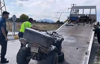 Yaz tatili için memleketine gelen gurbetçi ATV kazasında...