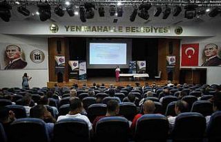 Yenimahalle personeline bağımlılıkla mücadele...
