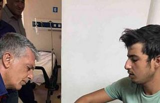 Yerde bulduğu kelepçeyi koluna taktı, imdadına...