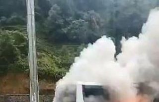 Yolcu otobüsü yangınında yolcular şoförü suçladı
