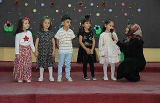 Yozgat’ta 4-6 yaş Kur’an kursu öğrencileri...