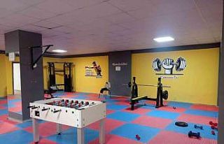 Yurtlarda spor ve sosyal alanları geliştirildi