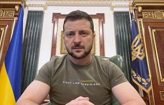 Zelenskiy, Kiev’de trafik kazası geçirdi