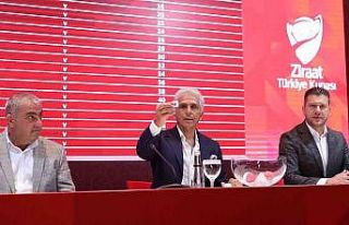 Ziraat Türkiye Kupası 1. Eleme Turu kura çekimi...