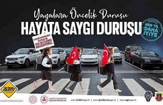 Zonguldak’ta "Yayalara öncelik duruşu"...