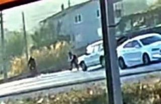 10 yaşındaki Enes’e kamyonetin çarpma anı güvenlik...