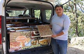 15 yıldır dağlarda üreticilere enerji dağıtıyor