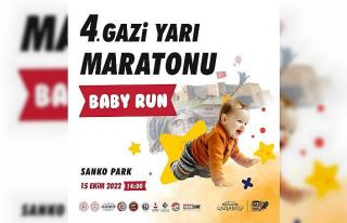 4. Gazi Yarı Maratonu’nda bebekler de yarışacak