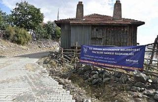 ABB köylerde kilitli parke taşı döşeme çalışmalarına...